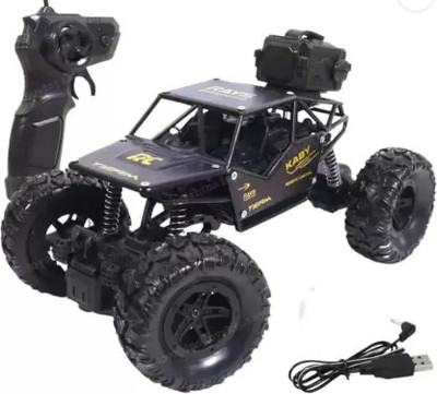 APJ enterprise Remote Control Car For Kids With Mist Smoke Effect Rock Crawler Climbing Rc Toy(Multicolor)