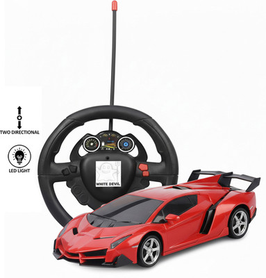 3D Fast Steering Remote Car for kids(Red)