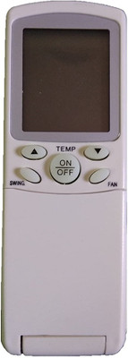 PP COMPATIBLE FOR AC 98 COMPATIBLE TO HAIER Send old remote photo 9822247789 whatsapp verification Remote Controller(White)