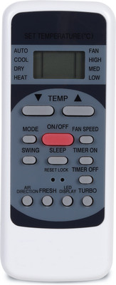 Narayan enterprises Voltas Remote Compatible with  AC Model Suitable for 1 1.5 2 ton Voltas Remote Controller(White)