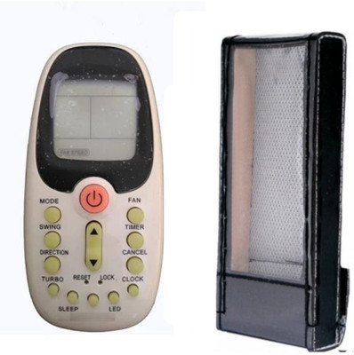Ethex C-3 Re-4 Remote With cover compatible for Voltas Ac Remote control ( EXACTLY SAME REMOTE WILL ONLY WORK) Remote Controller(White)