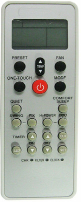 Piyush REMOTE NO 117 FOR SPLIT AC COMPATIBLE TO TOSHIBA SEND OLD REMOTE PHOTO 9822247789 WHATSAPP VERIFICATION Remote Controller(Grey)
