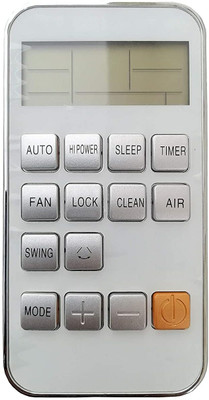 Akshita AC Remote Control For No.109 ( Chake Image With Old Remote ) YORK Remote Controller(White)
