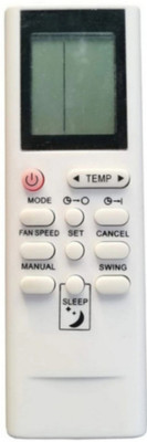 Ethex ® Re-85 Ac Remote compatible for Onida Ac (Match all functions with your Remote before placing order) ( check all images) Remote Controller(White)