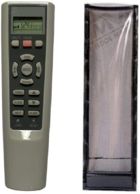 Paril (Remote+Cover) Ac Remote compatible for Haier Ac Re-30 With PU Leather Protective Cover( EXACTLY SAME REMOTE WILL ONLY WORK) Remote Controller(Black)
