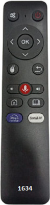 Nij 1634 4k LED/LCD Smart TV Remote Control BESTON Remote Controller(Black)