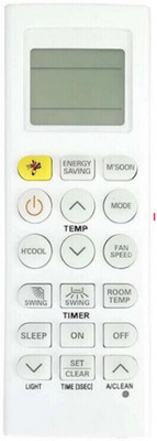 Ethex Remote+Cover) Compatible for Videocon,Electrolux split Ac remote Control ® Re-36A Ac Remote compatible for LG Ac (mosq.bite button) Remote control (Match all functions with your Remote before placing order) Remote Controller(White)