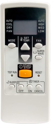 Piyush compatibale for o general 2ton 123 MODAL COMPATIBLE TO AR-RCD2E SEND OLD REMOTE PHOTO AT 9822247789 WHATSAPP VERIFICATION Remote Controller(OFF WHITE)