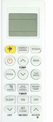 Paril Air Conditioner remote compatible for  LG Remote Controller(White)