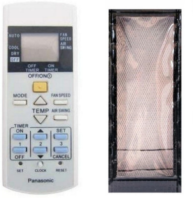 Ethex C-26 Re-29 Remote With cover compatible for Panasonic Ac Remote Control ( EXACTLY SAME REMOTE WILL ONLY WORK) Remote Controller(White)