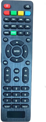 Ethex New TvR-47 Compatible with intex tv remote (NO Voice Command)(Same remote Only will work) Remote Controller(Black)