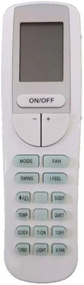Ethex Remote Replacement for Voltas, Godrej, Cruise Ac remote Control ® Re-133A Ac Remote compatible for Voltas Ac (X Fan Button) Remote Controller(White)