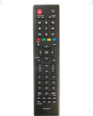 Paril ®18N TV REMOTE Compatible for Lloyd Smart TV LCD/LED Remote Control (Macthing with Old Remote,same Remote will Only work) Remote Controller(Black)