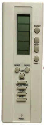Ethex ® Re-119A Ac Remote compatible for Bluestar Ac Remote (Match all functions with your Remote before placing order) Remote Controller(White)