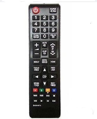 Paril ®9N TV REMOTE Compatible for Samsung Smart TV LCD/LED Remote Control (Macthing with Old Remote,same Remote will Only work) Remote Controller(Black)