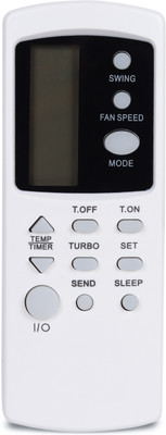 Narayan enterprises Remote Compatible with AC Model with Turbo added feature Voltas Remote Controller(White)