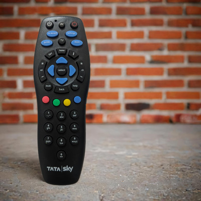 Narayan enterprises  HD Remote Tata Sky Remote Controller(Black)