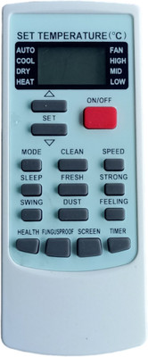 RE VOLTAS45 Voltas Ac Remote Controller(White)