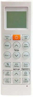 Ethex ® Re-36K Ac Remote compatible for LG Ac (4 in 1 Button) (Match all functions with your Remote before placing order) ( check all images) Remote Controller(White)