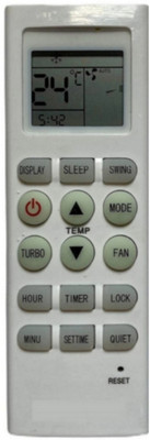 Ethex ® Re-36C Ac Remote compatible for Onida Ac (Match all functions with your Remote before placing order) ( check all images) Remote Controller(White)