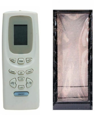 Ethex C-26 Re-19 Remote With cover compatible for Godrej Ac Remote control ( EXACTLY SAME REMOTE WILL ONLY WORK) Remote Controller(White)