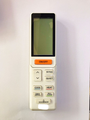 Paril remote compatible for  ac Haier Remote Controller(White, Black)