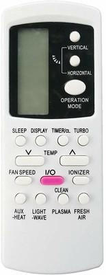ZEDDY  Hot and Cold Split AC remote Voltas Remote Controller(White)