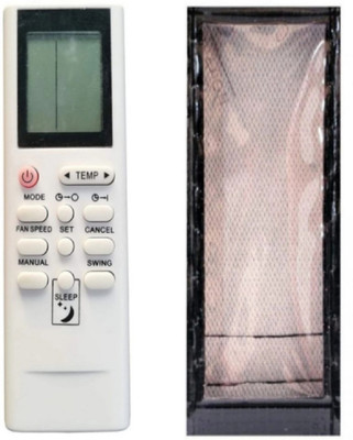 Paril (Remote+Cover) Ac Remote compatible for Onida Ac Re-85 With PU Leather Protective Cover( EXACTLY SAME REMOTE WILL ONLY WORK) Remote Controller(Black) Paril (Remote+Cover) Ac Remote compatible for Onida Ac Re-85 With PU Leather Protective Cover( EXACTLY SAME REMOTE WILL ONLY WORK) Remote Controller(Black)