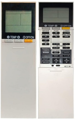 Ethex ® Re-219 Ac Remote compatible for Mitsubishi electric Ac Remote (Match all functions with your Remote before placing order) Remote Controller(White)