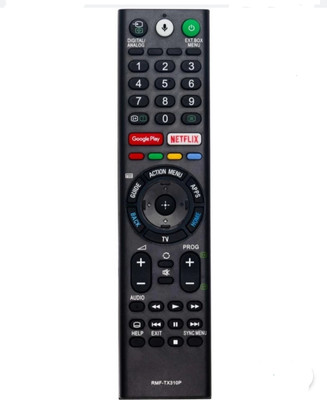 Paril ® 4N TV REMOTE Compatible for Sony Smart TV LCD/LED Remote Control (No voice Command) (Exactly Same Remote Will Only Work) Remote Controller(Black)