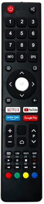 FTM led tv remote Compatible with BPL led tv (with out voice) Remote Controller(Black)