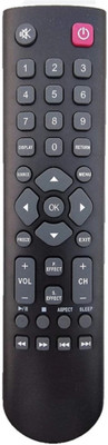 Ethex New TvR-61 Compatible with maicromax tv remote (Same remote Only will work) Remote Controller(Black)