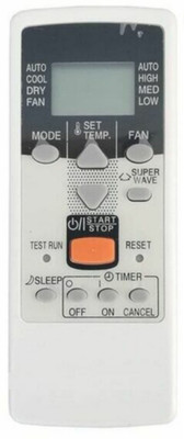 Ethex ® Re-123 Ac Remote compatible for Ogeneral Window Ac (2 ton) (Match all functions with your Remote before placing order) ( check all images) Remote Controller(White)