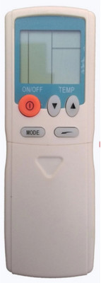 Ethex ® Re-37 Ac Remote compatible for Mitsubishi Ac (5 Button) (Match all functions with your Remote before placing order) ( check all images) Remote Controller(White)