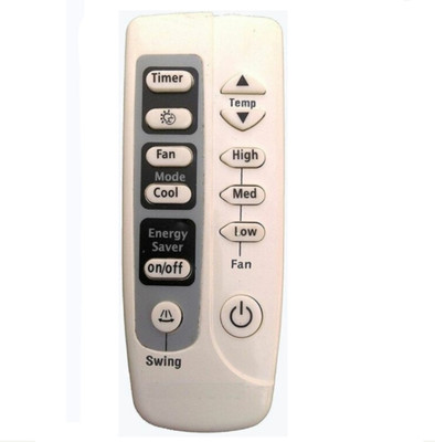 Ethex ® Re-5 Ac Remote compatible for Samsung Ac Remote Control (Match all functions with your Remote before placing order) Remote Controller(White)