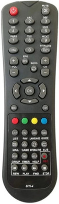 Ethex New TvR-116 Compatible with sity Digital Set top box remote (Same remote Only will work) Remote Controller(Black)