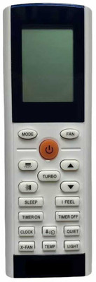 Paril Air Conditioner Remote Compatible For  AC VOLTAS / GREE Remote Controller(White, Black)