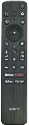 Ethex New TvR-118 (NO Voice Command)(Same remote Only will work), Compatible with sony tv Remote Controller(Black)