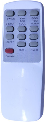 TIZOQ Replacement Remote Control Compatible for Neuro Fuzzy & Carrier AC (2300-2200) AC Remote Neuro Fuzzy AC, Carrier AC Remote Controller(White)