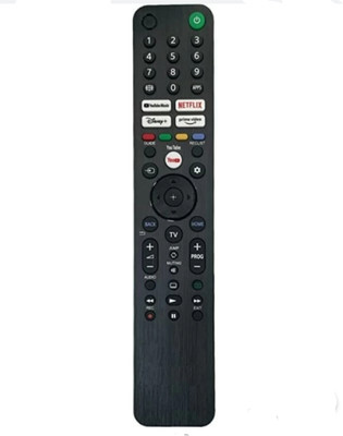 Paril ®10N TV REMOTE Compatible for Sony Smart TV LCD/LED Remote Control (No voice Command) (Exactly Same Remote Will Only Work) Remote Controller(Black)