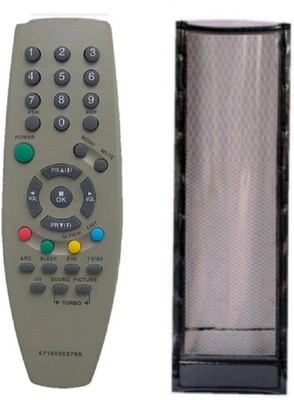 Paril (Remote+Cover) Tv Remote compatible for LG CRT/ led/lcd Tv Remote With PU Leather Protective Cover( EXACTLY SAME REMOTE WILL ONLY WORK) Remote Controller(Black)