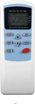 Paril Ac- REMOTE COMPATIBLE FOR  AC TCL / VIDEOCON Remote Controller(White)