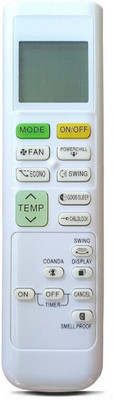 Ethex ® Re-214A Ac Remote compatible for Daikin Ac Remote Control (Match all functions with your Remote before placing order) Remote Controller(White)