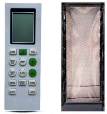 Ethex Remote+Cover) Compatible for Bluestar split Ac remote Control C-12 Re-226 Remote With cover compatible for Bluestar Ac remote control ( EXACTLY SAME REMOTE WILL ONLY WORK) Remote Controller(White)