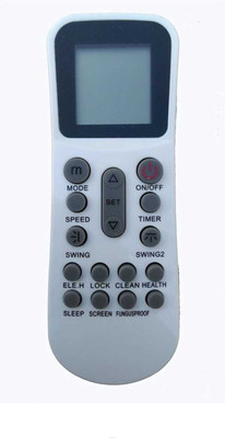 Paril Air Conditioner Remote Compatible FoR  AC BLUESTAR / LLOYD / AUX Remote Controller(White)
