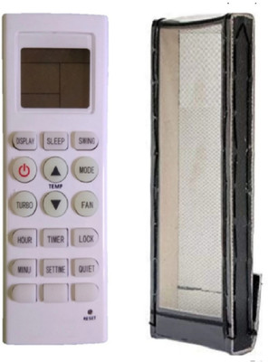 Paril (Remote+Cover) Ac Remote compatible for Lloyd Ac Re-36B With PU Leather Protective Cover( EXACTLY SAME REMOTE WILL ONLY WORK) Remote Controller(Black)