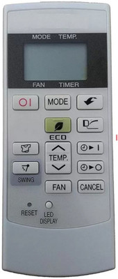 Ethex ® Re-156 Ac Remote compatible for Sharp Ac Remote Control (Match all functions with your Remote before placing order) Remote Controller(White)