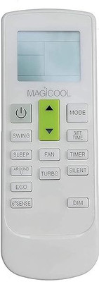 J.K. WEBSHOP Remote Control Compatible For Whirlpol Magicool Smart Split AC (AC-225) (EXACTLY SAME REMOTE WILL ONLY WORK) Remote Controller(White)