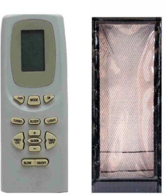 Ethex C-26 Re-19A Remote With cover (Remote+Cover) Ac Remote compatible for Whirlpool/Godrej Ac Remote Controller(White)