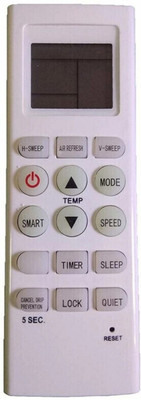 Ethex remote ® Re-36E Ac Remote compatible for Voltas Ac (Match all functions with your Remote before placing order) ( check all images) Remote Controller(White)